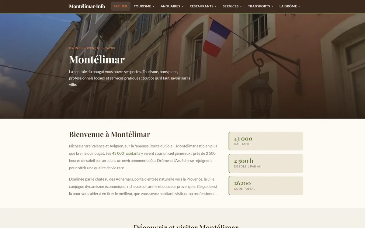 Montélimar-info, site d'information locale