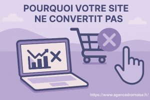 pourquoi site internet ne convertit pas